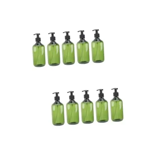 Produktbild: Beavorty 10 Stk Unterverpackung Flasche Reisebehälter Für Flüssigkeiten Spender Pumpflasche Spender Für Handlotion Pumpe Für Handlotion Leeren Shampoobehälter Pumpflasche Für Körperseife