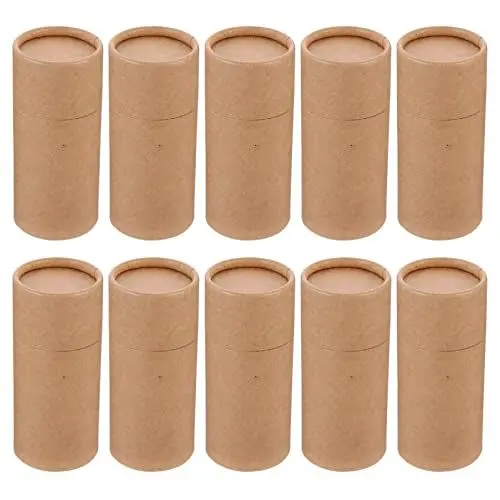Produktbild: Beavorty 10st Papierröhrchen-box Für Flaschen Mit Ätherischen Ölen Teppichschläuche Geschenkverpackungsbox Bastelröhren Pappe Befestigungsrohr Für Gesichtspapier Räucherstäbchen Geschenkbox