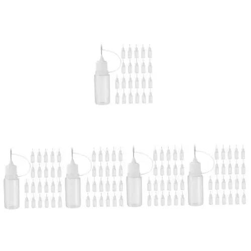 Produktbild: Beavorty 150 Stk Flaschen diy bausatz diy kits oil bottle Glue-Flasche Kleberflasche Kleber-Quetschflasche Flasche Maschinenöl Leimflasche flüssig Miniflasche feiner tipp Container Lecythus