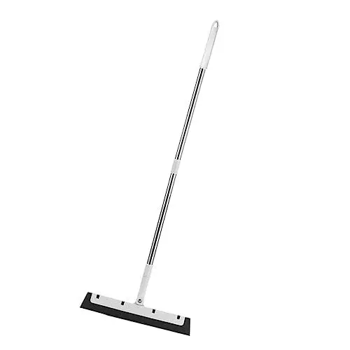 Produktbild: Beavorty 1Stk Besen kratzen Hartholzbodenwischer fegen Fliesenboden Abzieher Wischmop Wäscher floor cleaner mop reinigungswerkzeuge Mopp zum Entfernen von Bodenwasser 180° drehbarer Mopp