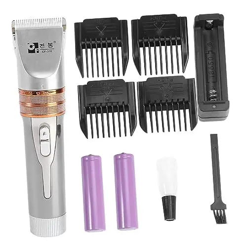 Produktbild: Beavorty 1Stk Haarschneidemaschine Friseurscheren Trimmer Herren Bartschneider wiederaufladbarer Haarschneider kabellos Haarspange Combo-Platte Fader Mann Schermaschinen