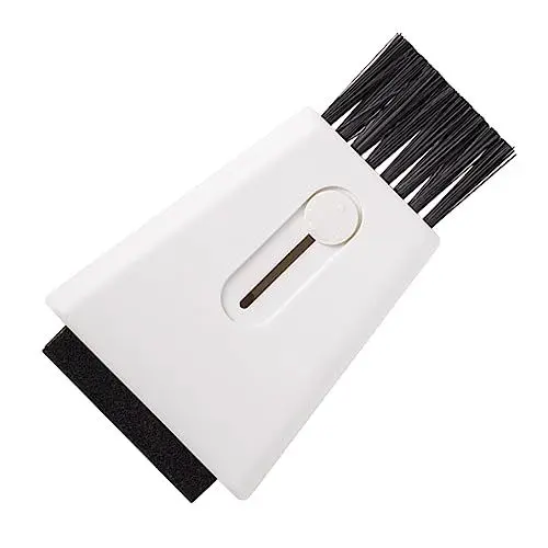 Produktbild: Beavorty 1Stk Reinigungsbürste Auto-Reinigungsset Mini-Staubtuch Screen Cleaning Brush Bad bürste Automobil Fensterrollos Fensternutbürste Mehrzweck-Doppelkopfbürste Handlich Spur