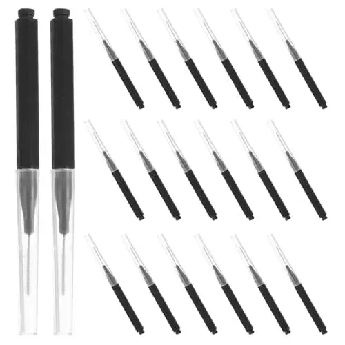 Produktbild: Beavorty Ergonomischer Griff Interdentalbürste 50 Stück Schwarze Zahnstocher Interproximale Reinigungsbürste Zahnfleischpflege-werkzeug Plaque