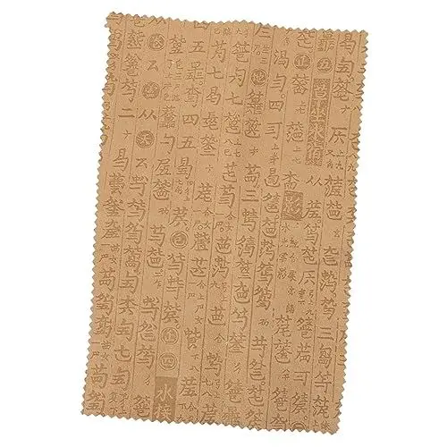 Produktbild: Beavorty 1stk Harfentuch Mikrofasertücher Gitarren Reinigungstuch Reinigungsversorgung Reinigungstuch Für Kameralinsen Wildleder Stoff Tuch Linsenreinigungstupfer Wildleder- Beige