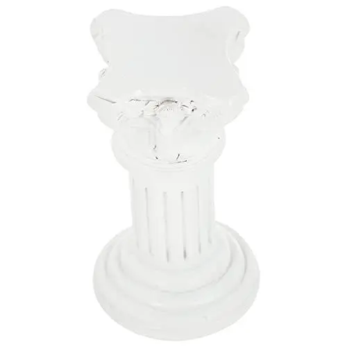 Produktbild: Beavorty 1stück Roman Säule Deko Figur Elegante Harz Skulptur Im Nordischen Stil Für Hochzeiten Geburtstagsfeiern Für Innen Und Außenbereiche Zur Präsentation Von Pflanzen Und Blumen