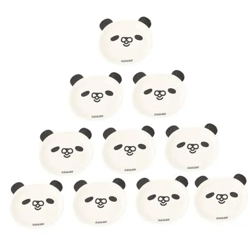 Produktbild: Beavorty 24St Party Tier Papier teller Cartoon-Pappteller Dessert-Pappteller Zoa Papierteller einmalbesteck Pappteller zu Hause Panda-Pappteller verdicken Platte Dessertteller Papierfach