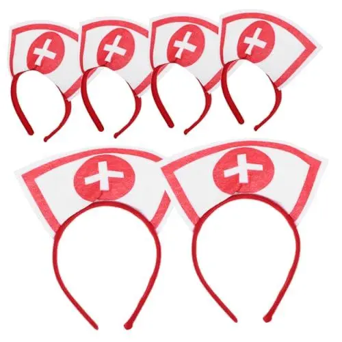 Produktbild: Beavorty 24 Stück Cosplay-Requisiten Mode -Mädchen-Design Weiß Stillende Frauen Für Stirnband Bänder Festival Reifen Haar-Tiara-Zubehör Damen-Stirnbänder