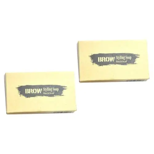 Produktbild: Beavorty 2 Stück Natürliche Creme Augenbrauen Primer Styling Seife Für Frauen Farblos Einfach Zu Verwenden