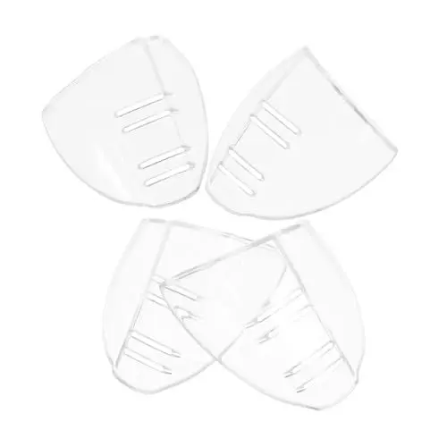 Produktbild: Beavorty 2 Paar Sicherheitsbrillen Seite Schilde Transparente Brillen Flexible Seitenschilde
