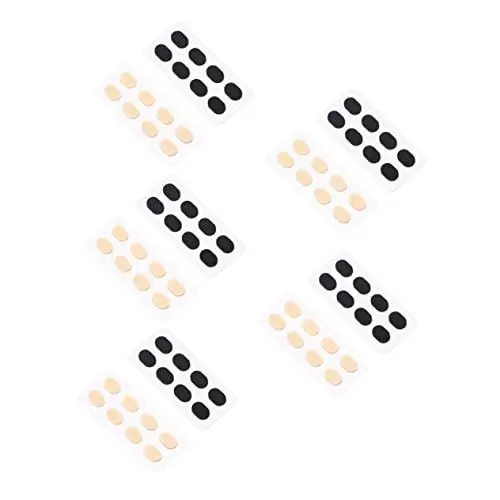 Produktbild: Beavorty 2 Sätze Schwamm-nasen Polster Spanner Nasenband Patch Kette Bausatz Ohr Brillenpads Brillen Ersatzteile Brillen Nasenpads Rutschfest Nasenstab Nasenpflaster Eva Schwamm 20 Blatt*2