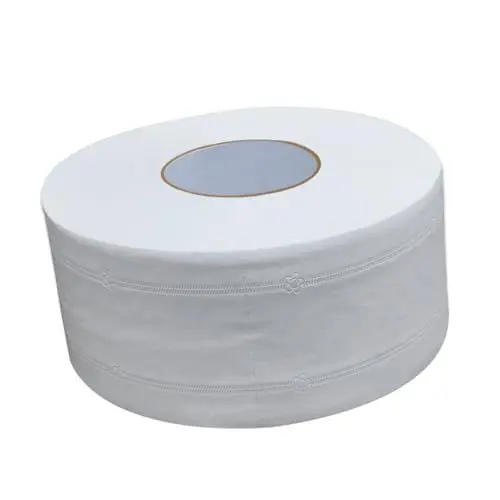 Produktbild: Beavorty 2 Stück Rolle Toilettenpapier für zu Hause büroartikel bürobedarf Hygienepapier Großrollenpapier papierrollen papierhandtücher Haushaltstoilettenpapier großes Toilettenpapier Weiß
