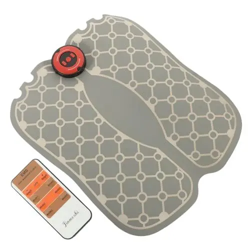 Produktbild: Beavorty 3St Massagematte Fußmassagegerät Plantarfasziitis-Massage klappbare Beine Vibrationsplatte Massagekissen Fußpolster Antistress-Fußgerät Fußwärmetherapie Körper Massagemaschine Eva