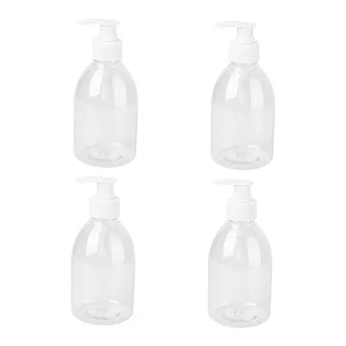 Produktbild: Beavorty 4Stücke Pumpflasche für Seife und Nachfüllbare Flasche mit Druckpumpe für Badezimmer und Küche aus Langlebigem Material Zufällige Farben