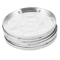 Produktbild: Beavorty 5 Stück Leere Lidschatten-Metallpfannen Magnetische Lidschatten-Palette Make-Up-Palette Lidschatten Leere Hülle Probenbehälter Für Kosmetischen Lippenbalsam