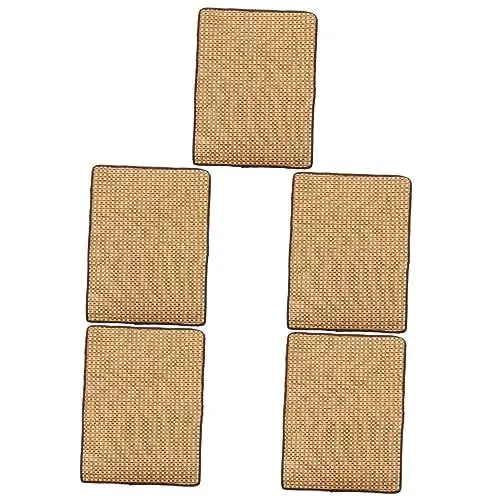 Produktbild: Beavorty 5st Haustiermatte Schlafmatte Couch Schlafunterlage Strohmatte Bambusmatte Klein