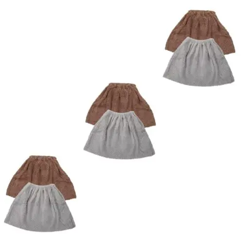 Produktbild: Beavorty 3 Sets Besen-kehrbürsten-abdeckungen Für Den Heimgebrauch Wiederverwendbares Besen-ersatztuch Für - Und Wasserflecken 2 Stück * 3