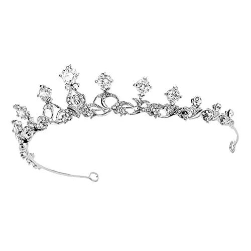 Produktbild: Beavorty Brautkrone Stirnband Brautaccessoires Haarschmuck Accessoires Für Hochzeitskleider Party-kopfschmuck Braut Trägt Krone Legierung Haarzubehör Strasssteine Brautjungfer