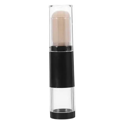 Produktbild: Beavorty Einziehbarer Make-Up-Pinsel Reise-Kabuki-Puder-Grundierungspinsel Mit Nachfüllbaren Losen Puderflaschen Tragbarer Gesichtsflüssigkeitspinsel Mit Abdeckung Zum Mischen Von