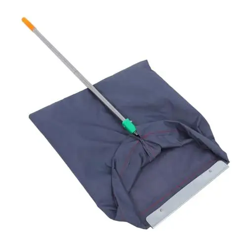 Produktbild: Beavorty Kehrschaufel Mülleimer Blättersammler Tasche Für Gartenlaubkehrschaufeln Laubmüllsack Abfallsack Für Gartenlaub Kehrschaufeln Mit Langem Griff Gartenabfallsäcke Dark Grey Plane