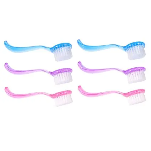 Produktbild: Beavorty 6pcs Nagel Pinsel Gesicht Reinigung Pinsel Set Griff Peeling Pinsel Werkzeuge
