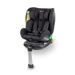Produktbild: Bebeconfort EvolveFix Plus i-Size, Autositz 360 Drehbar, 0–12 Jahre, 40–150 cm, ISOFIX Kindersitz Drehbar, 10 Kopfstützenpositionen, 4 Liegepositionen, Seitenaufprallschutz, Funktionsgewebe,Black Mist