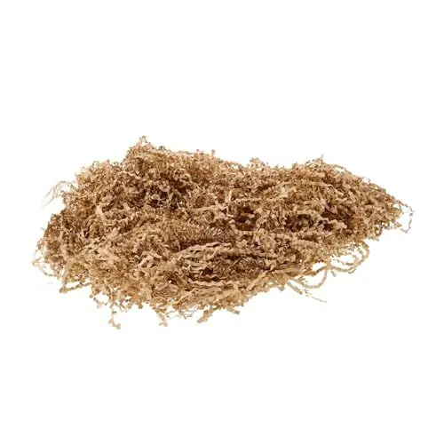 Produktbild: BEBEMOKO 100 G Geschreddertes Seidenpapier Füllmaterial Für Korbpapier Verpackungen Für Den Versand Weihnachtstüten Füllmaterial Heu Geburtstag