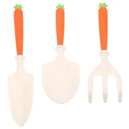 Produktbild: BEBEMOKO Ergonomisches Gartenwerkzeug-Set Für Jungen Und Mädchen Kelle Schaufel Rechen Messlöffel Für Die Gartenarbeit Von Jungen Und Mädchen