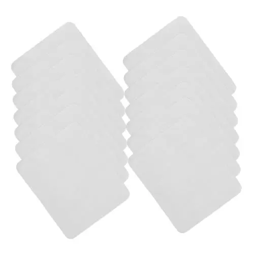 Produktbild: BEBEMOKO 20 Stück Brillenputztücher Brillenputztuch Brillenputztuch Kleines Brillenputztuch Brillenputztuch Brillenputztuch Poliertuch Graue Faser Wildleder