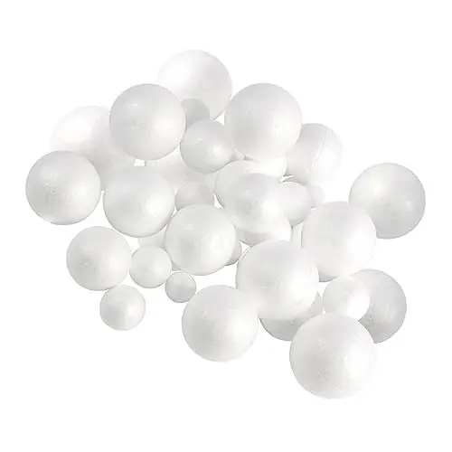 Produktbild: BEBEMOKO Weihnachtsdekorationen 30pcs Schäume Verzierungen Unfertige Modelle Weichen Schwamm Für Handwerk