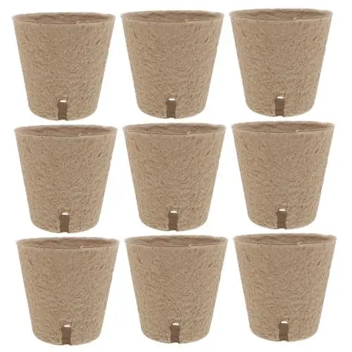Produktbild: BEBEMOKO 50 Stück Pflanzenanbaubecher Vielseitige Keramik Für Gartenprojekte Von Jungen Und Mädchen Klassenzimmer-Dekoration