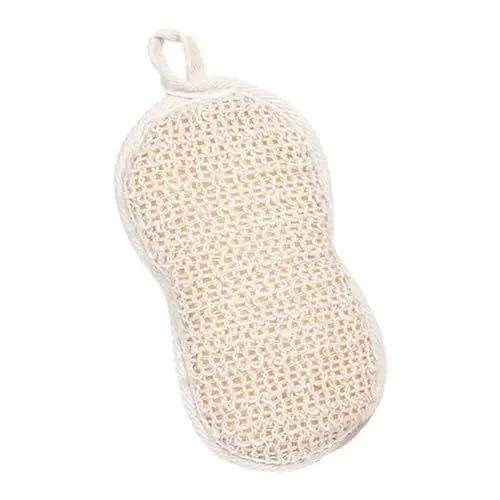 Produktbild: BEBEMOKO Badeschwamm Für Die Dusche Peelingschwamm Und Schrubber Für Sanftes Duschpeeling Ideal Für Die Hautreinigung 100% Natürliche Materialien Für Entspannende