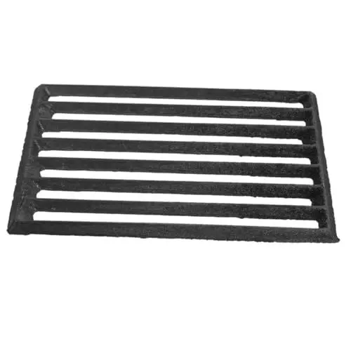 Produktbild: BEBEMOKO Feuerschale Grill Feuerplattengrill Hochtemperatur Kaminrost Für Grill Und Feuerstelle Rechteckiger Grillrost Ideal Für BBQ Und Feuerholz Im Freien