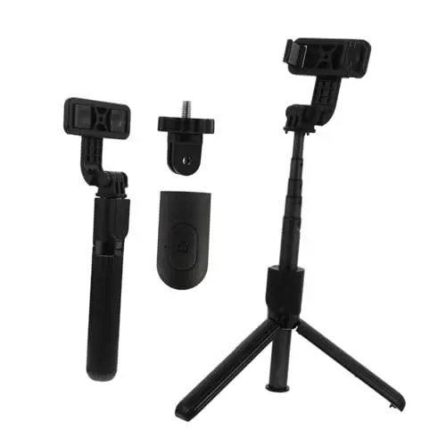 Produktbild: BEBEMOKO Selfie-Stick-stativ Aus Aluminiumlegierung Tragbarer Selfie-Stick Mit Klemme Für -telefone Für Hochformat Und Horizontale Fotos Und Videos
