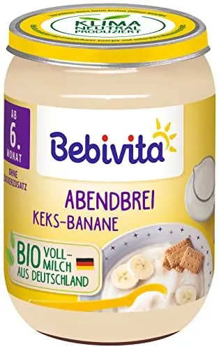 Produktbild: Bebivita Abendbrei Keks-Banane, 190 g