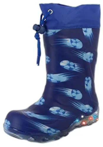 Produktbild: Beck Jungen Fußball Schneestiefel, Blau, 32 EU
