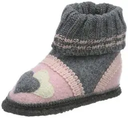 Produktbild: Beck Mädchen Little Hearts Hausschuh, Pink, 24 EU