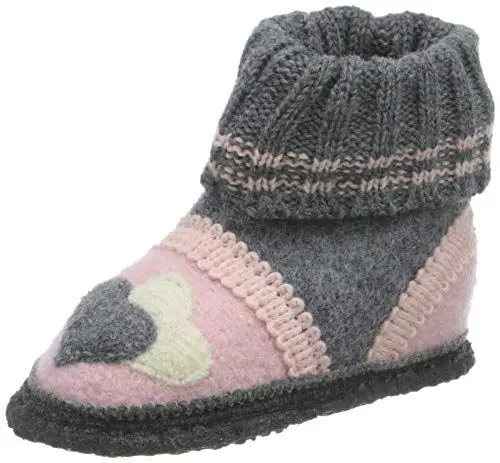 Produktbild: Beck Mädchen Little Hearts Hausschuh, Pink, 24 EU