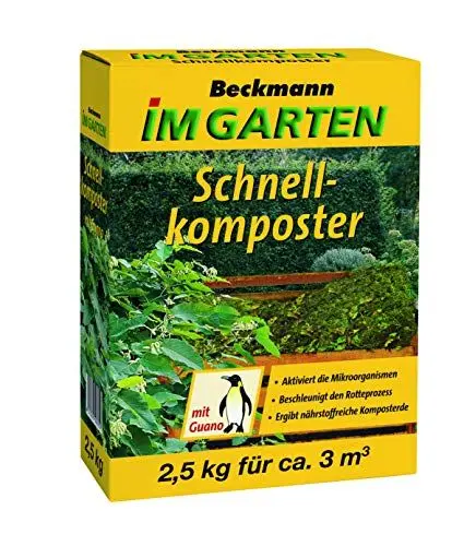 Produktbild: Beckmann Schnellkomposter 4+4+1, 2,5 kg