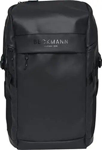 Produktbild: Beckmann, Street FLX Black, erweiterbarer Rucksack Jugend Erwachsene, smarte Expansionsfunktion, wasserabweisend, 30-35L