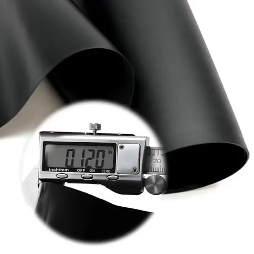 Produktbild: Becool fish Teichfolie Wasserdicht Teichmembran HDPE Dichtungsfolie 0.12mm Schwarz Teichplane Undurchlässige Poolfolie für Fontänen Koi Teiche Wildtiere Aquakultur