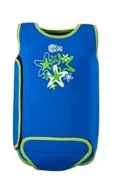 Produktbild: Beco-Sealife Baby-Schwimmanzug, wärmender Baby-Neoprenanzug aus 2 mm SCR-Neopren, Unisex Baby Badeanzug mit UV Schutz UPF 50+ für Jungen & Mädchen – in Blau, 0-3 Monate