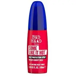 Produktbild: Bed Head by TIGI | Some Like It Hot Hitzeschutzspray | Anti-Frizz Haarpflege-Produkt zum Glätten, Locken und Trocknen | Für alle Haartypen | 100 ml