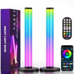 Produktbild: bedee 360° LED Lightbar, RGB Gaming LED Lampe mit 213 Modi und Musik Sync, Smart Hintergrundbeleuchtung mit App, Fernbedienung, Dimmbar Lightbar für PC, TV, Monitor, Gaming, Zimmer Deko
