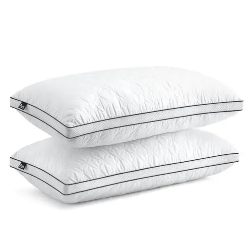 Produktbild: BedStory Kopfkissen 40x80cm 2er Set Kissen, Schlafkissen aus 2X950g Mikrofasern, Atmungsaktive und waschbare Bettkissen,Ideal für Tiefen Erholsamen Schlaf,Öko-Tex Zertifiziert