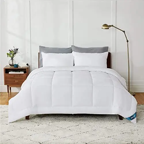 Produktbild: BEDSURE Bettdecke 135x200 Ganzjahresdecke 4 Jahreszeiten, Steppdecke für Allergiker 300GSM Duvet 135x200cm, Super Weiche Zudecke Atmungsaktive Schlafdecke
