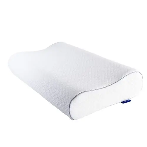 Produktbild: Bedtime- Orthopädisches Nackenkissen zur Linderung von Nacken- und Rückenschmerzen | Memory-Foam-Kissen für einen erholsamen Schlaf aus viskoelastischem Schaum | 40x60 cm