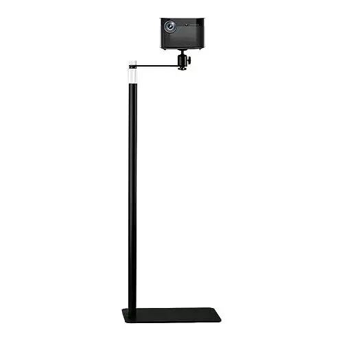 Produktbild: Bee Elf Projektorhalterung Universal Projektoren Bodenständer Halter Einstellbare Höhe 15,5 oder 47 Zoll 360° Frei Rotation Kompatibel mit den meisten Mini Video Projektoren für Heimkino Film Video