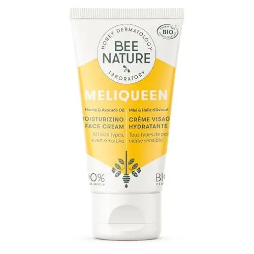 Produktbild: Bee Nature - Gesichtscreme - Bio-Honig - Feuchtigkeitscreme - Trockene und Empfindliche Haut - 100% Natürlich - 50ml
