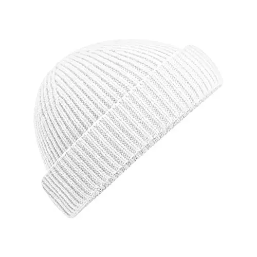 Produktbild: Beechfield B383R Harbour Beanie - White