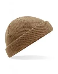 Produktbild: Beechfield B43R Recycled Mini Fisherman Beanie - Biscuit